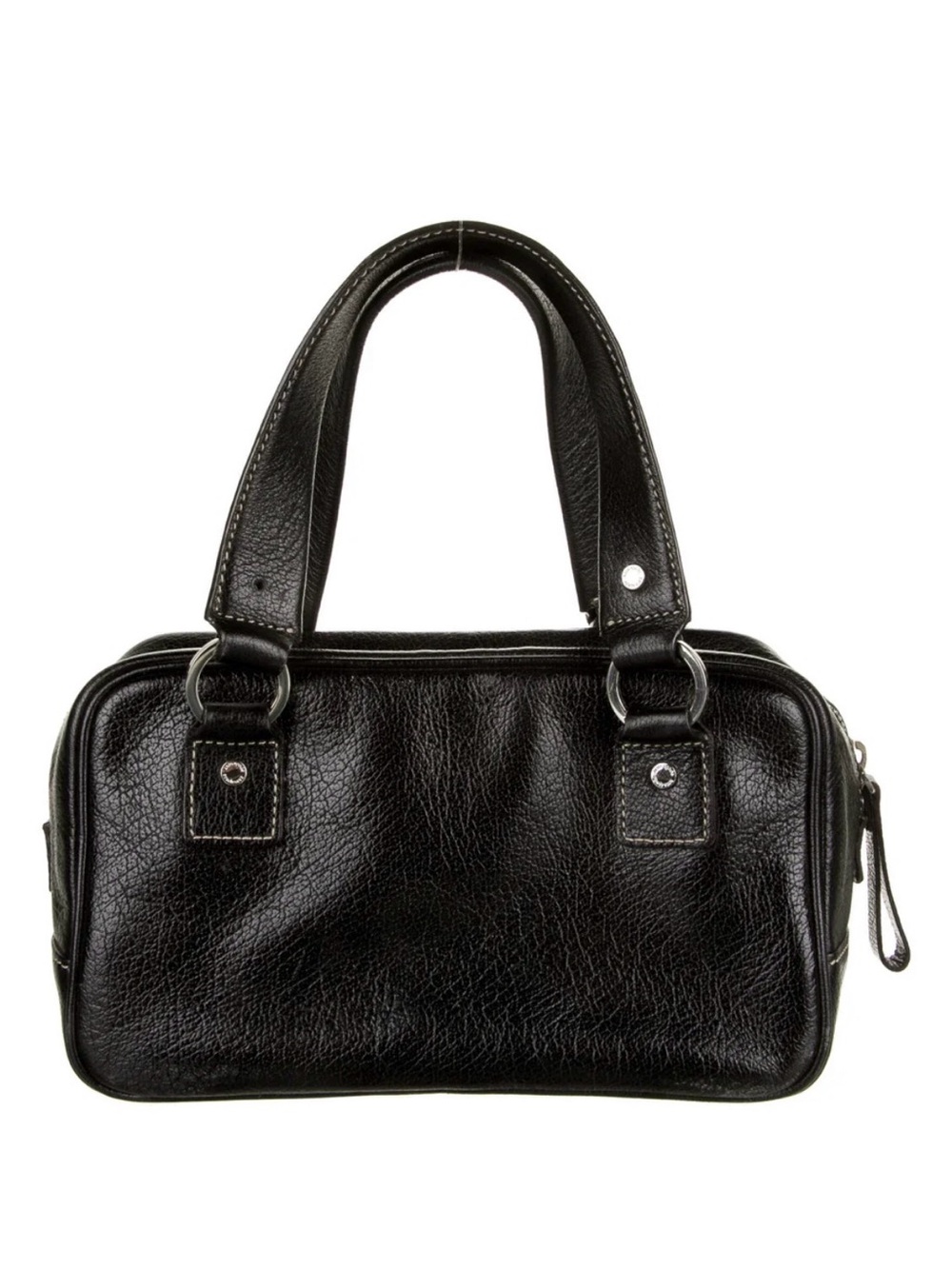 kate spade Black Leather Satchel Handbag - Picture 5 of 7